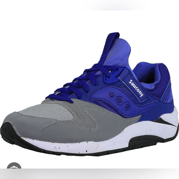 Saucony Other - Saucony Grid 9000 Purple Gray Running Athletic Shoes Men's Size 9.5 S70077-41